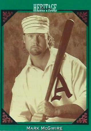 mark mcgwire 1993 studio heritage insert card