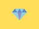 diamond icon on yellow background