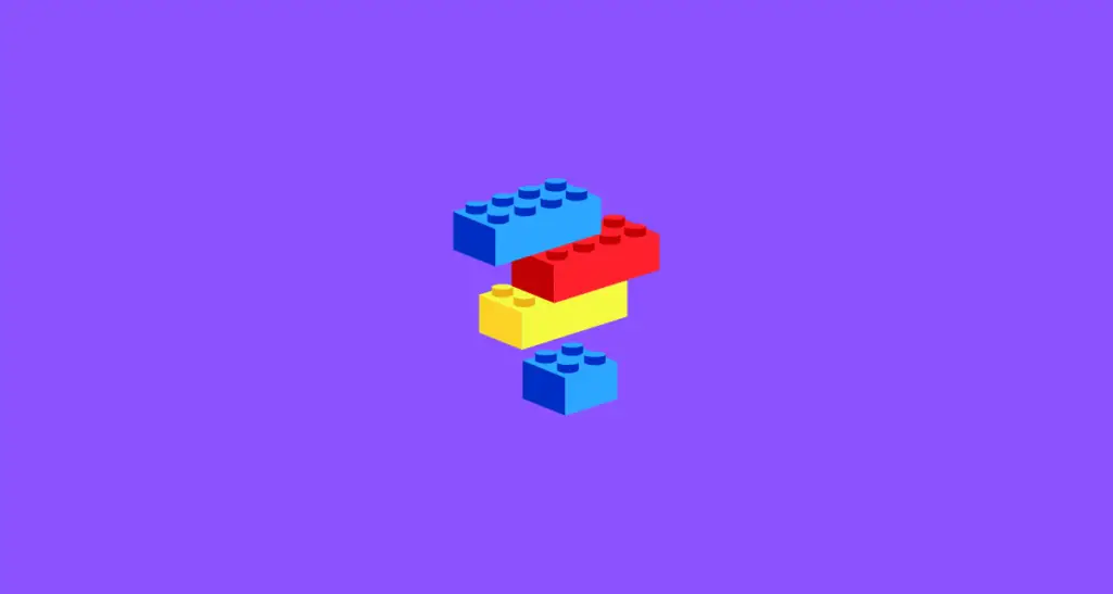 kids building blocks toys icon