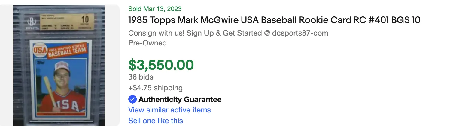 14 Most Valuable Mark McGwire Baseball Cards | Rookies & Inserts