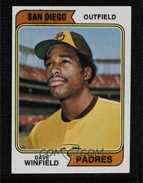 1974 Topps Dave Winfield Rookie Card #456