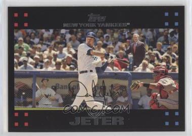 2007 Topps Derek Jeter (with George Bush and Mickey Mantle) #40