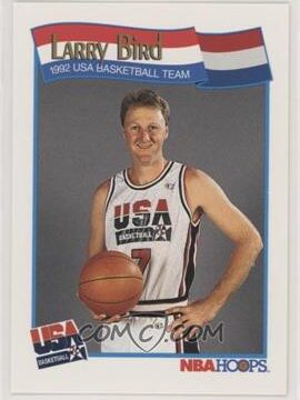 1992 USA Basketball Card Larry Bird