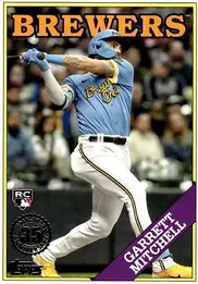 Garrett Mitchell 2023 Topps Golden Mirror Image Variation #359 Price Guide  - Sports Card Investor