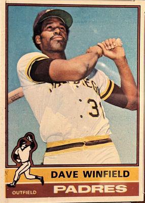 Sold at Auction: 1978 Dave Winfield San Diego Padres professional