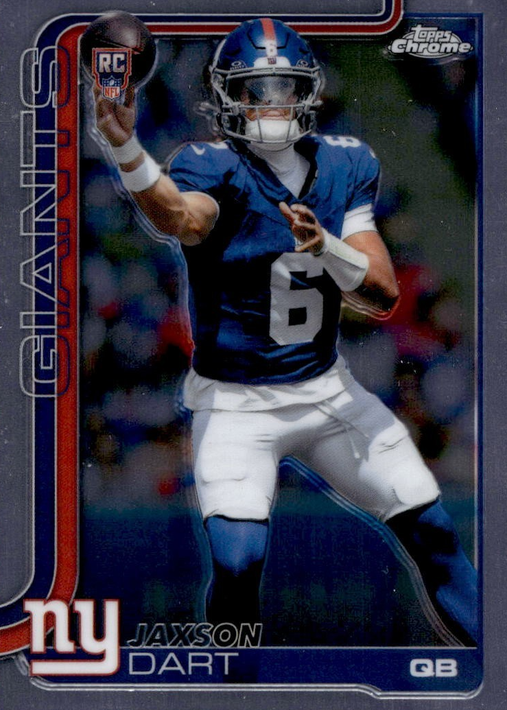 Jaxson Dart 2025 Topps Chrome #306 Rookie